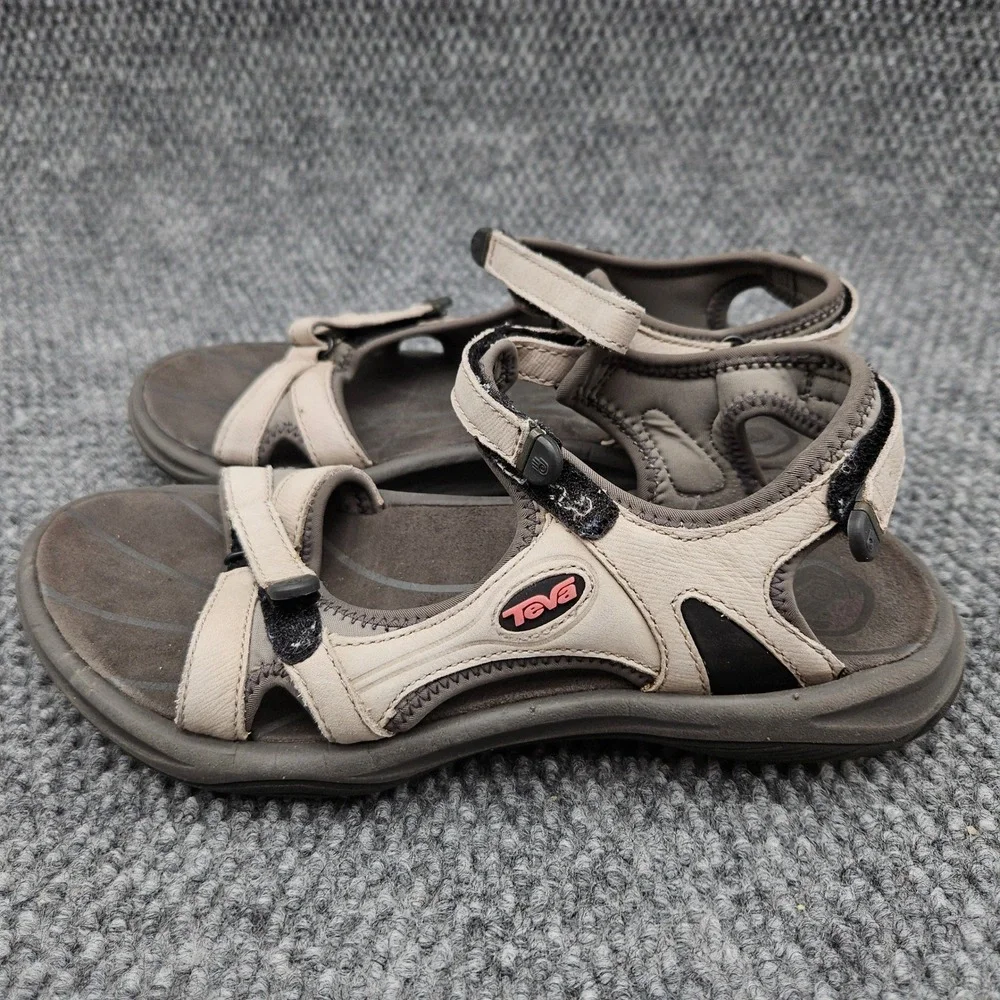 Teva Neota Women's 6.5 Tan Sandals Hiking Outdoor Athletic Sport Walking 4178